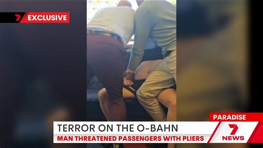 116K views · 495 reactions | EXCLUSIVE: Quick-thinking O-Bahn passengers have made a citizen’s arrest after a man threatened them with a pair of pliers. Download the 7NEWS app: https://7news.link/7NEWSapp #7NEWS | 7NEWS Adelaide | Facebook