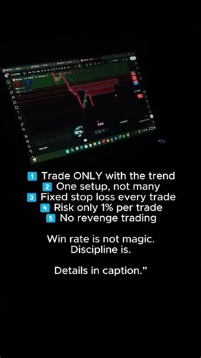 How to gain 70% win rate in trading #tradingjourney