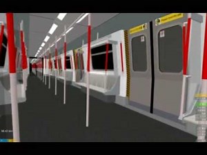 OpenBve mtr m train new interior