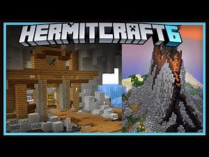Hermitcraft Season 6: Volcano Storage Room And Announcement! (Minecraft 1.13.1 survival Ep.33)