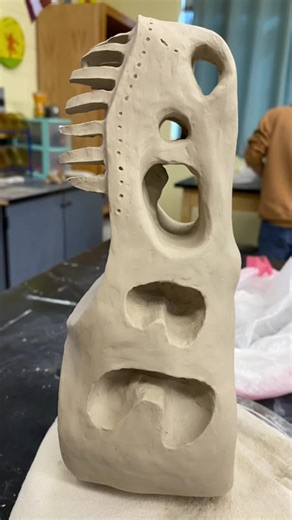 Creating a T-Rex Skull Clay Pot