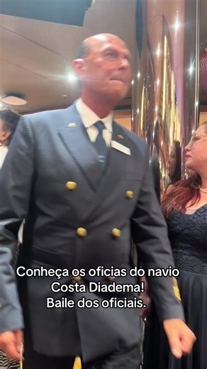 Baile dos Oficiais do Navio Costa Diadema