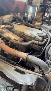 Isuzu NPR came in for engine making noise when AC gets turned on #diesel #dieselrepair #repairshop #dieselrepairs #automotive #mechanic #ford #dodge #ram #peterbilt #cummins #powerstroke #international #kenworth #diesels #service #tools #technician #shop #dieseltruck #tritontruckrepair #isuzu #brakes #trucker #truckerlife #repairs #repair #truck | Tritontruck Repairinc | Facebook