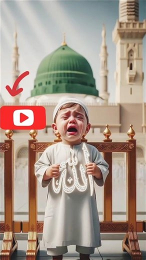 cute baby praying 😭💚 #baby #cutebaby #muslimbaby #islamic_video #babiesoftiktok