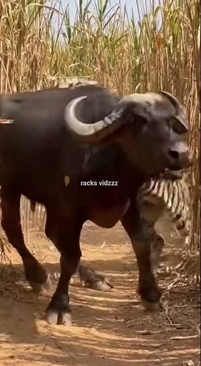Tiger Attacks Wild Buffalo – Intense Wildlife Documentary | Real Jungle Hunt#viral