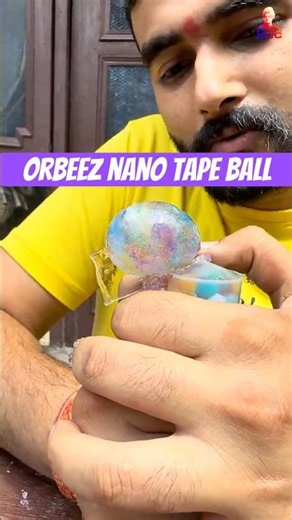 ORBEEZ Nano Tape Ball | science experiment #science #experiment