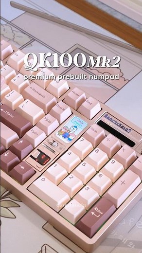 QK100 Mk2: the most premium, prebuilt numpad keeb! ✨ + UNDER $200?! 🫨