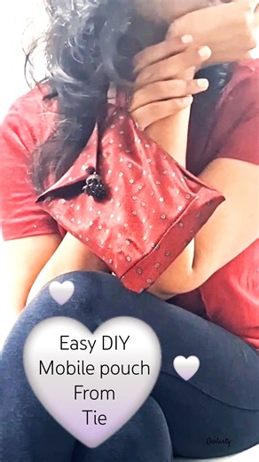 Easy #DIY 24 gorgeous silk pouch #craft #fashion 👛🕶🧵✨️