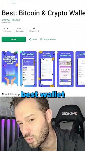 BEST WALLET, BEST PLACE TO STORE YOUR CRYPTO!! 🔥 #crypto #bestwallet