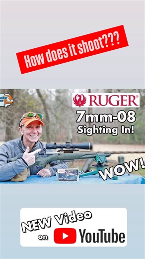We finally got the @rugersofficial Ruger American Gen 2 Predator to the range. See how our first 7mm-08 shoots! Head over to YouTube for the full video! . #7mm08 #ruger #rugeramerican | Review This Thing