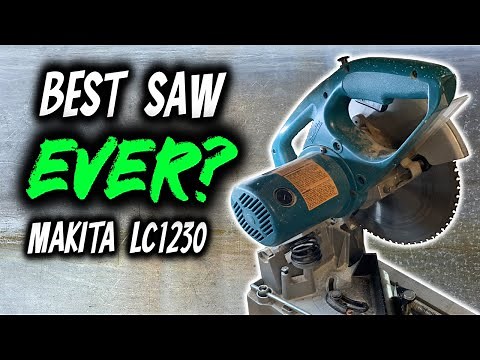 Best Chop Saw Ever? Full Length Makita LC1230 Review