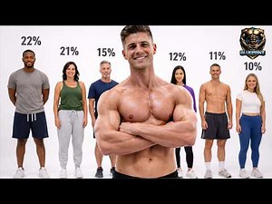What Every Body Fat Percentage Actually Looks Like (50% to 5%)