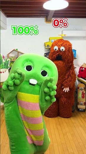 [Friendship Song] Dance 100%・0%🕺🪩 #Shorts #FriendshipSong #Gachapin #Mukku