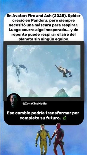 Spider por fin puede respirar en Pandora 🌿 | Avatar: Fire and Ash (2025)