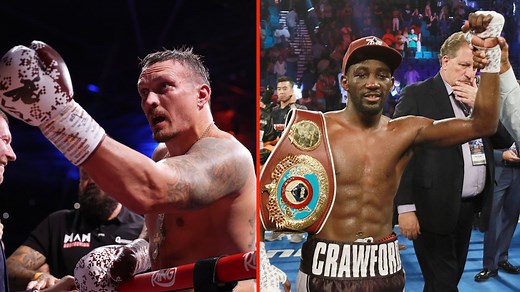 Boxing Pound-for-Pound rankings as Terence Crawford jumps to #1 with a win over Canelo Alvarez