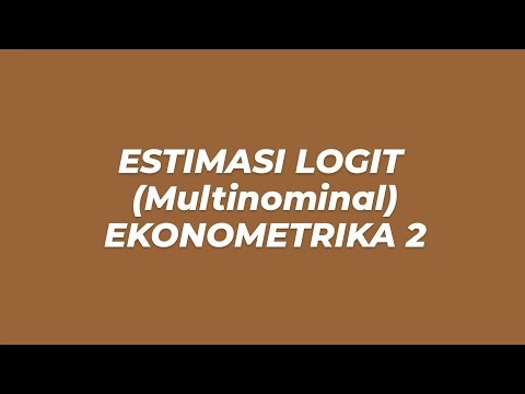 Estimasi Logit Multinomial Menggunakan Stata | Project PBL Ekonometrika