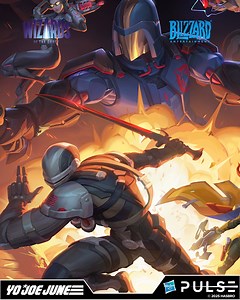 Watch the full video on our YouTube channel: youtu.be/Xq9U7Iz9mck Celebrate Yo Joe June with an exclusive first look at the Overwatch 2 x G.I. Joe collaboration! 🎮💥 In this special interview, Rich Zamorano (Creative Lead at Wizards of the Coast) sits down with Dion Rogers (Art Director at Blizzard Entertainment) to talk about how two iconic universes joined forces. Discover how classic G.I. Joe and Cobra characters like Snake Eyes, Baroness, Scarlet, and Destro were reimagined as Overwatch 2 h