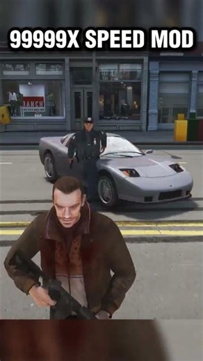 This Speed Mod Is Absolutely Insane #gta #gta4 #mod
