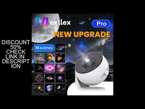 Upgrade 13 in 1 Starry Sky 4K HD Planetarium Galaxy Projector PRO Lamp, Timer, Nebula Night Light fo