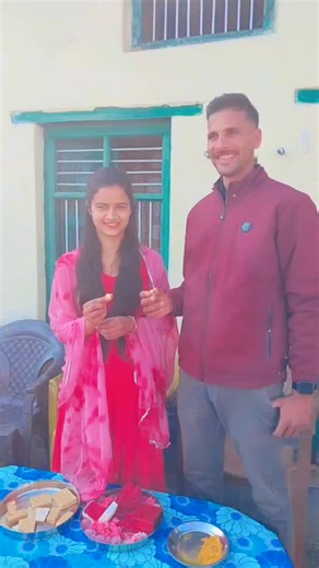 Palwan Chouhan | Shivani syali sang Kapil bhula ki sagai rasam bahut bahut shubh kamanye dono ko or aap sabka ashriyawad | Instagram