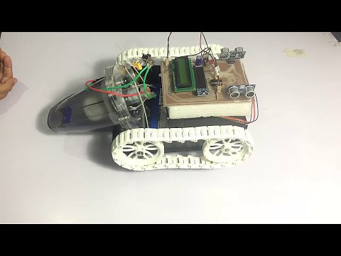 Automatic Vacuum Cleaner Robot Project