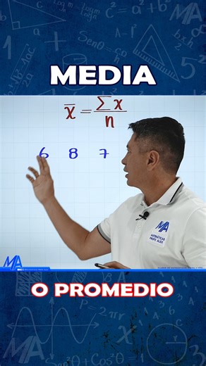 Matemáticas Profe Alex on Instagram: "Media o promedio #matemáticasprofealex #parati"