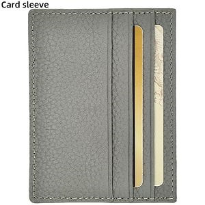 [Hot Item] RFID Custom PU Leather Designer Slim Credit Card Wallet Card Holder