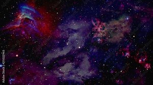 galaxy footage, animated by using NASA images