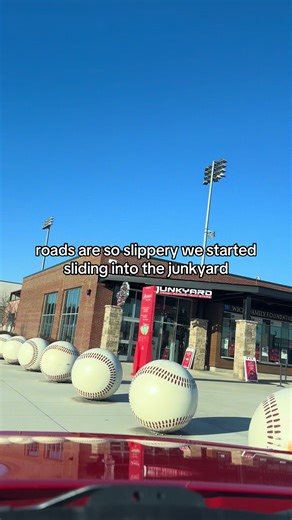 The merch was so fire it warmed us right up 😏 #milb #baseball #merch #winterstorm