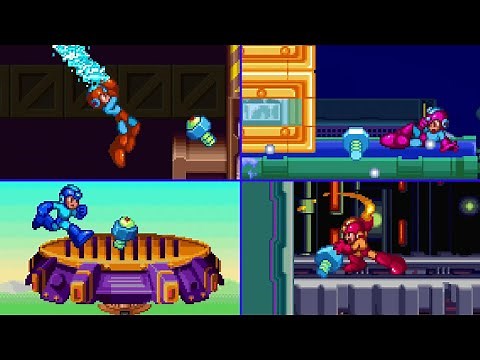 Mega Man 8 - All Bolt Locations (How To Get All 40 Bolts)