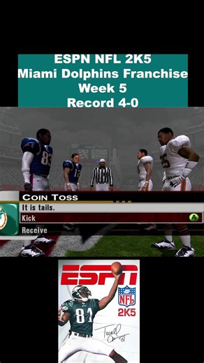 Heartbreaker Loss for the Miami Dolphins in NFL 2K5
