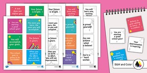 Motivational Printable Sticky Notes for Back to School