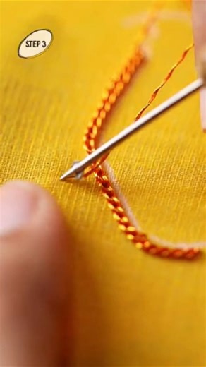 Aari Work Step 2 | Perfect Chain Stitch | Beginner Tutorial ✨