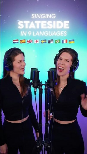 Singing STATESIDE in 9 DIFFERENT LANGUAGES! 🇳🇱🇪🇸🇬🇧🇯🇵🇸🇪🇬🇷🇧🇷🇫🇷🇺🇦