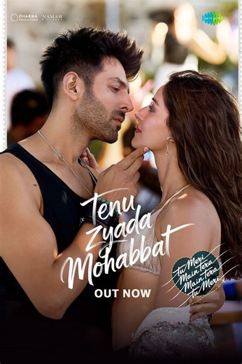 तेनु ज़्यादा मोहब्बत रिलीज़ : कार्तिक-अनन्या की जोड़ी ने फिर जीता दिल