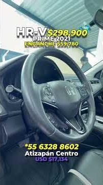 HONDA HR-V PRIME 2021 a tratar o te lo puedes llevar desde el 20% de enganche, #honda #hrv #vseccion