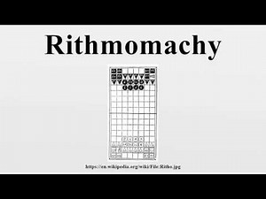 Rithmomachy