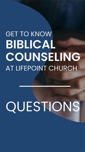 We continue our focus on the Biblical Counseling ministry at LifePoint. In this series, we are also hoping to answer some of the questions you may have. This video answers some questions about Biblical Counseling: "What is Biblical Counseling?" and "How is it different than other counseling?" | LifePoint Church Indy | Facebook