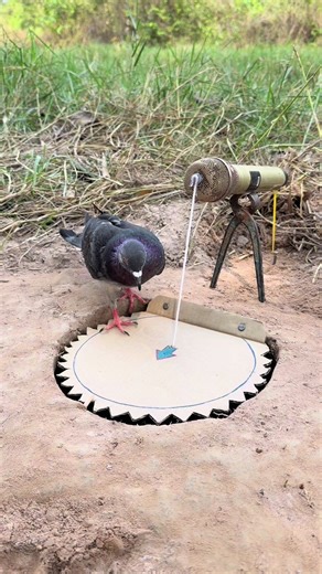 Innovative Unique Trap Using Paper #survival #bushcraft #outdoors