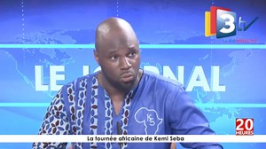 1.3M views · 27K reactions | [KEMI SEBA AU JOURNAL DE 20 H DE 3TV AU BURKINA FASO] | Kemi Seba | Facebook