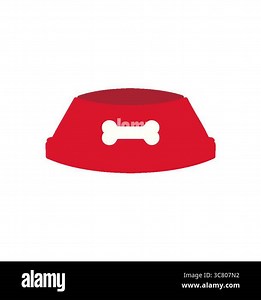 A simple looping animated cartoon dog