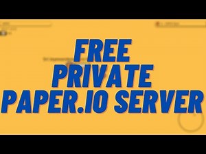 HOW TO CREATE A PRIVATE SERVER IN PAPER.IO 2! (100%)
