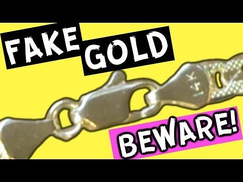 HOW TO SPOT FAKE GOLD - How to know if gold is real or fake at home