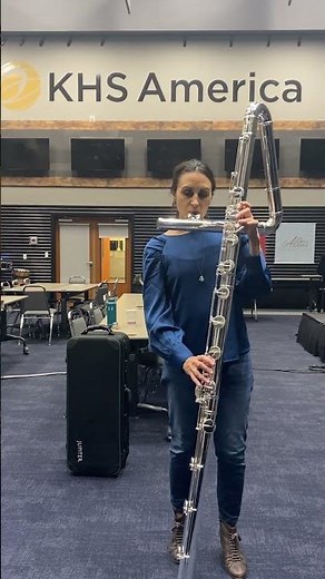 The Jupiter Contrabass Flute in Action! #jupiterbandinstruments #contrabassflute