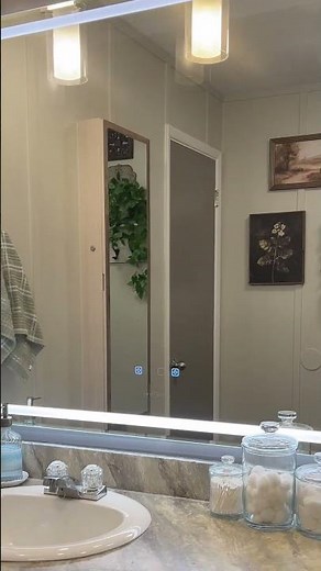 Custom LED Bathroom Mirror | Clean Lines, Luxury Details #inyouths