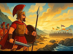 300 Spartans vs a Super Army! | Thermopylae for Kids #FamousBattles #ancienthistory #history