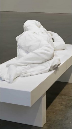 This video tours an exhibition of work by Maurizio Cattelan at Gagosian, New York.