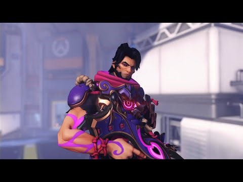 NEW! Kanhizakura Emre skin Gameplay - Overwatch Season 2 Summit