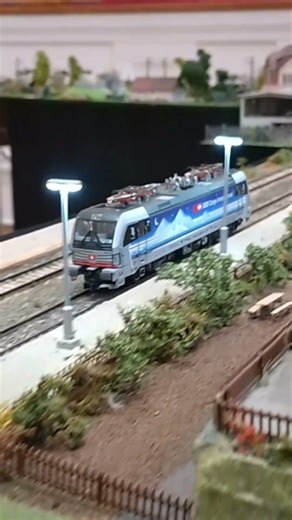 Vectron gépmenetben a soproni terepasztalon #modellbahn #trainmodeling #modellvasút #terepasztal