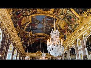 Sala lustrzana pałacu wersalskiego 2021